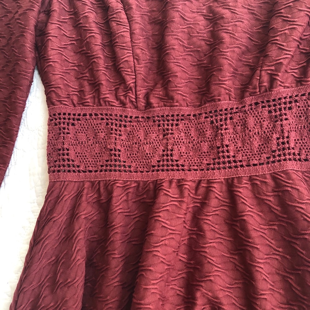 American Rag Maroon Dress - Picture 2 of 3